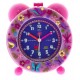 Reveil silencieux rose purple garden - jouets56.fr - magasin jeux et jouets dans morbihan en bretagne