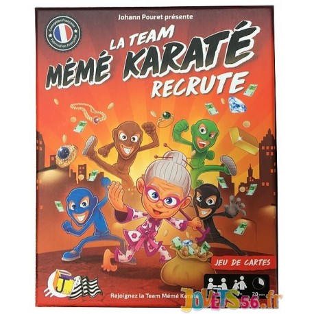 JEU MEME KARATE RECRUTE - Jouets56.fr - Magasin jeux et jouets dans Morbihan en Bretagne