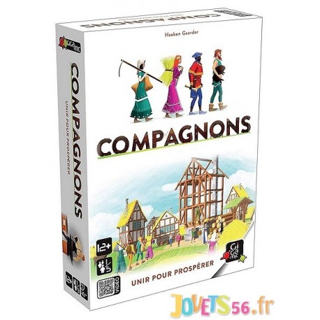 JEU COMPAGNONS - UNIR POUR PROSPERER - Jouets56.fr - Magasin jeux et jouets dans Morbihan en Bretagne
