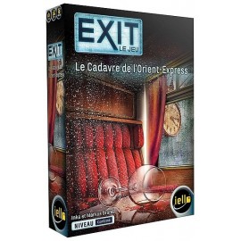 JEU EXIT CADAVRE DE L'ORIENT EXPRESS ESCAPE GAME NIVEAU EXPERT - Jouets56.fr - Magasin jeux et jouets dans Morbihan en Bretagne