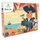 Puzzle pirate 56 pieces 40x50cm - jouets56.fr - magasin jeux et jouets dans morbihan en bretagne