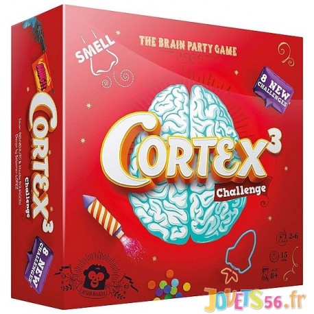 JEU CORTEX 3 CHALLENGE  - Jouets56.fr - Magasin jeux et jouets dans Morbihan en Bretagne