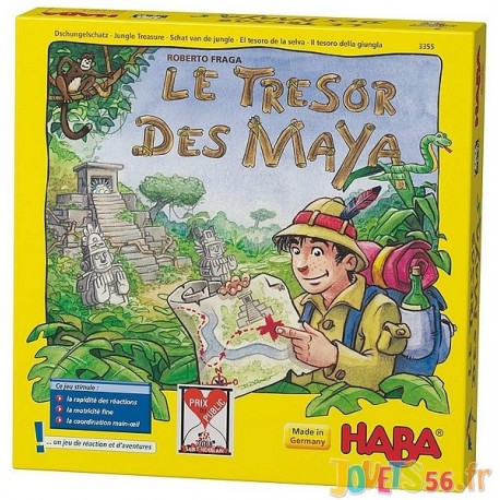 JEU LE TRESOR DES MAYAS - Jouets56.fr - Magasin jeux et jouets dans Morbihan en Bretagne