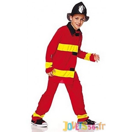 DEGUIS. POMPIER 7-9 ANS 140CM - Jouets56.fr - Magasin jeux et jouets dans Morbihan en Bretagne