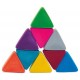 Triangles caoutchouc naturel jeu educatif soft touch - jouets56.fr - magasin jeux et jouets dans morbihan en bretagne