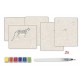 Coffret aquarelle jungle artissimo 10 tableaux - jouets56.fr - magasin jeux et jouets dans morbihan en bretagne