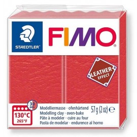 PATE FIMO 249 - EFFET CUIR PASTEQUE - Jouets56.fr - Magasin jeux et jouets dans Morbihan en Bretagne