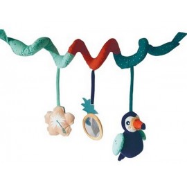 SPIRALE D'ACTIVITES ALBAN LE TOUCAN POUR POUSSETTE COQUE LANDAU - Jouets56.fr - Magasin jeux et jouets dans Morbihan en Bretagne SPIRALE D'ACTIVITES ALBAN LE TOUCAN POUR POUSSETTE COQUE LANDAU - Jouets56.fr - Magasin jeux et jouets dans Morbihan en Bretagne