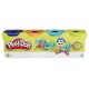 4 pots pate a modeler couleurs base play-doh asst - jouets56.fr - magasin jeux et jouets dans morbihan en bretagne