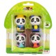 Pack 4 figurines panda klorofil - jouets56.fr - magasin jeux et jouets dans morbihan en bretagne