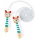 Corde a sauter bois renard 2m ajustable - jouets56.fr - magasin jeux et jouets dans morbihan en bretagne