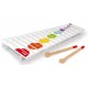 Grand xylophone bois gamme confetti - jouets56.fr - magasin jeux et jouets dans morbihan en bretagne