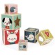 Pyramide 6 cubes bois baby forest - jouets56.fr - magasin jeux et jouets dans morbihan en bretagne