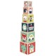 Pyramide 6 cubes bois baby forest - jouets56.fr - magasin jeux et jouets dans morbihan en bretagne