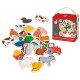 Magnets ferme 24 pieces bois - jouets56.fr - magasin jeux et jouets dans morbihan en bretagne