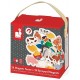 Magnets ferme 24 pieces bois - jouets56.fr - magasin jeux et jouets dans morbihan en bretagne