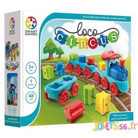 JEU LOCO CIRCUS - Jouets56.fr - Magasin jeux et jouets dans Morbihan en Bretagne