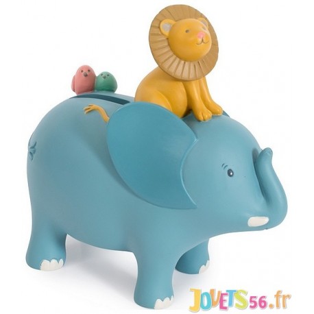 TIRELIRE ELEPHANT SOUS MON BAOBAB - Jouets56.fr - Magasin jeux et jouets dans Morbihan en Bretagne