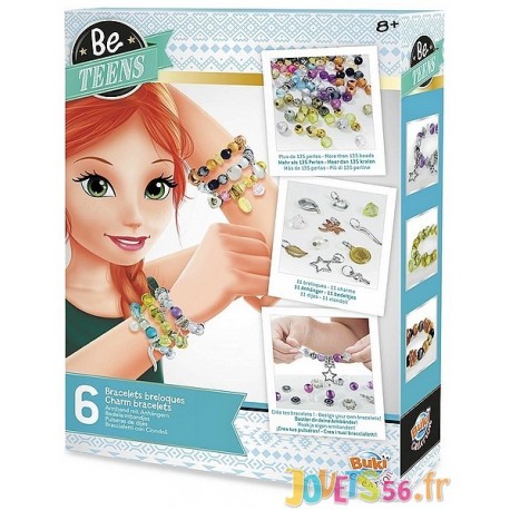 BRACELET BRELOQUES BE TEENS - Jouets56.fr - Magasin jeux et jouets dans Morbihan en Bretagne