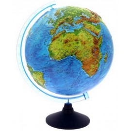 GLOBE TERRESTRE 32CM AVEC RELIEFS ET INTERACTIF - Jouets56.fr - Magasin jeux et jouets dans Morbihan en Bretagne