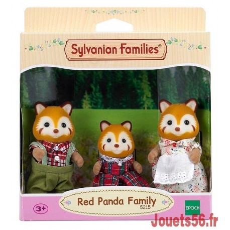 FAMILLE PANDA ROUX SYLVANIAN-jouets-sajou-56
