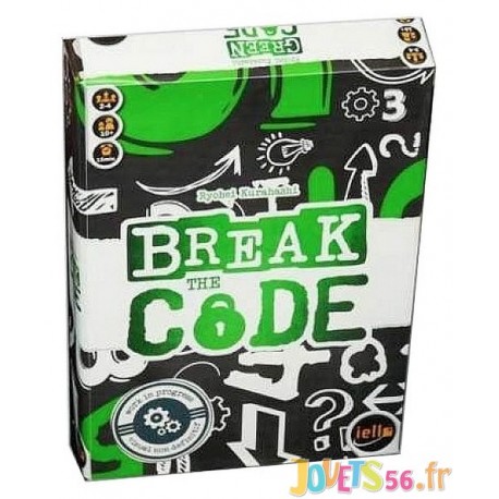 JEU BREAK THE CODE - Jouets56.fr - Magasin jeux et jouets dans Morbihan en Bretagne