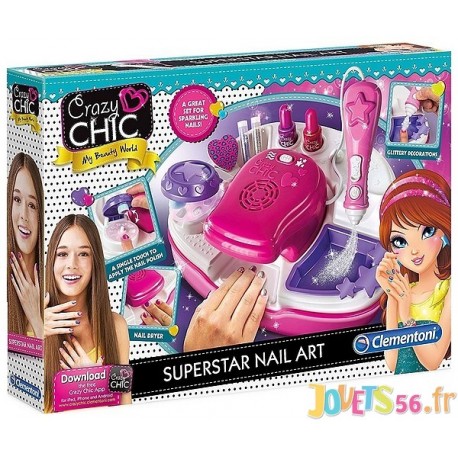 STUDIO ONGLES DE STAR CRAZY CHIC - Jouets56.fr - Magasin jeux et jouets dans Morbihan en Bretagne