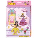 BOITE PRINCESSES 2000 PERLES HAMA MIDI AVEC PLAQUE