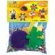 Kit plaques ronde carree etoile souris 3000 perles hama - jouets56.fr - magasin jeux et jouets dans morbihan en bretagne