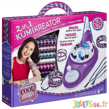 KUMIKREATOR COOL MAKER BRACELETS ET COLLIERS - Jouets56.fr - Magasin jeux et jouets dans Morbihan en Bretagne