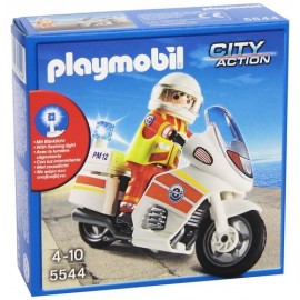 5544-SAUVETEUR AVEC MOTO-jouets-sajou-56