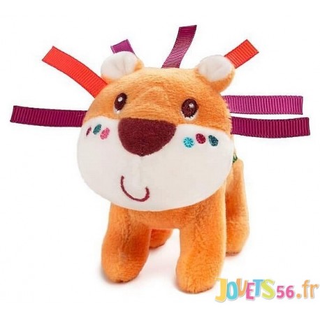 PETIT LION JACK PELUCHE MINI PERSONNAGE LILLIPUTIENS - Jouets56.fr - Magasin jeux et jouets dans Morbihan en Bretagne