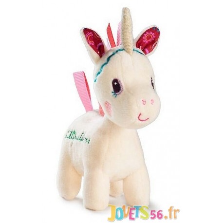 PETITE LICORNE LOUISE PELUCHE MINI PERSONNAGE LILLIPUTIENS - Jouets56.fr - Magasin jeux et jouets dans Morbihan en Bretagne