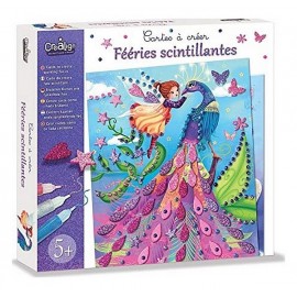 CARTES A CREER FEERIES SCINTILLANTES - Jouets56.fr - Magasin jeux et jouets dans Morbihan en Bretagne