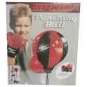 PUNCHING BALL SUR PIED 90A130CM AVEC GANTS