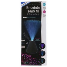 ENCEINTE FIBRES LUMINEUSES BLUETOOTH - Jouets56.fr - LiloJouets - Magasins jeux et jouets dans Morbihan en Bretagne