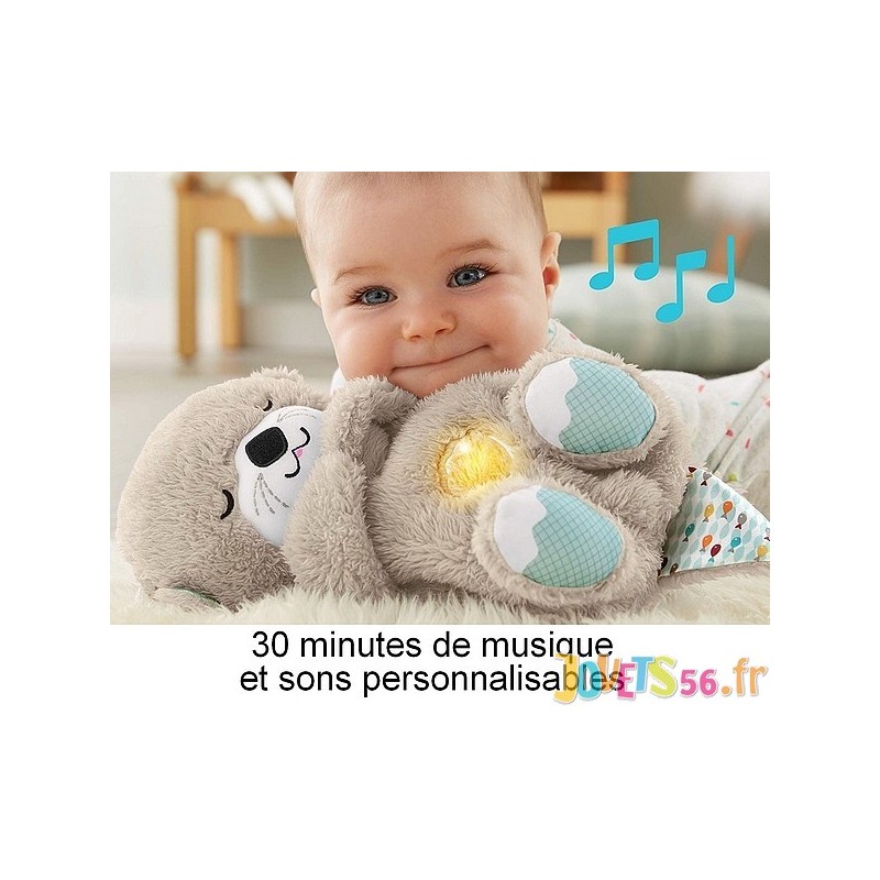 Doudou Loutre Veilleuse Peluche BéBé, 30cm Ma Loutre Calin Bonne Nuit  Doudou Loutre Qui Respire Musicale Apaisante, Fisher Peluche Loutre Calin  Cadeau Naissance Fille et GarçOn Nouveau Né Price : : Jeux