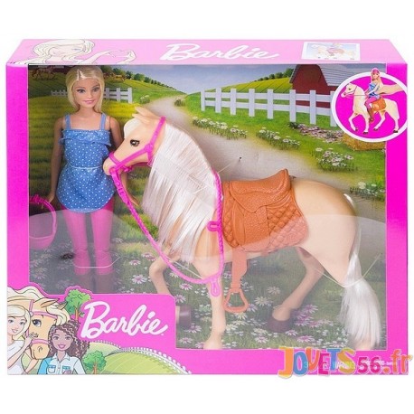 barbie et son poney
