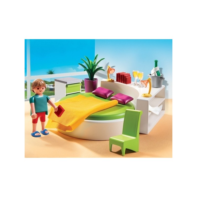 playmobil 5583 chambre avec lit rond