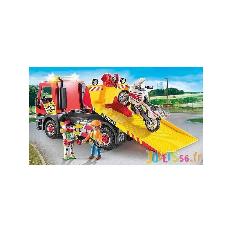 70199 camion de depannage playmobil city life jouets56