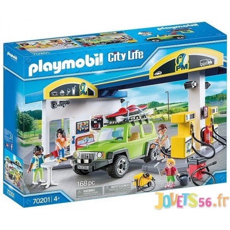 70201 STATION SERVICE PLAYMOBIL CITY LIFE - Jouets56.fr - LiloJouets - Magasins jeux et jouets dans Morbihan en Bretagne