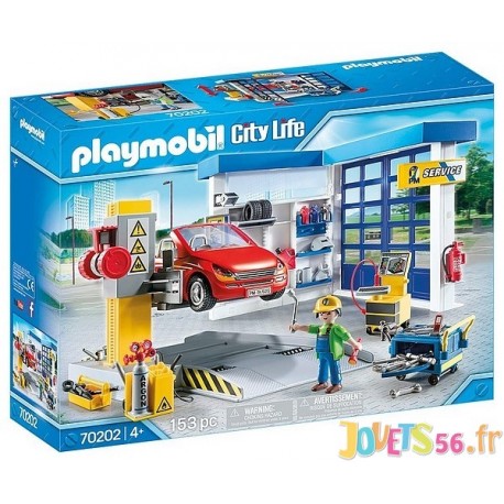 70202 GARAGE AUTOMOBILE PLAYMOBIL CITY LIFE - Jouets56.fr - LiloJouets - Magasins jeux et jouets dans Morbihan en Bretagne