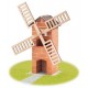 Boite moulin en briques a construire 100pces teifoc - jouets56.fr - lilojouets - magasins jeux et jouets dans morbihan en bretag