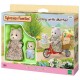 La bicyclette avec maman sylvanian - jouets56.fr - lilojouets - magasins jeux et jouets dans morbihan en bretagne