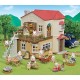 Grande maison tradition eclairee sylvanian new - jouets56.fr - lilojouets - magasins jeux et jouets dans morbihan en bretagne