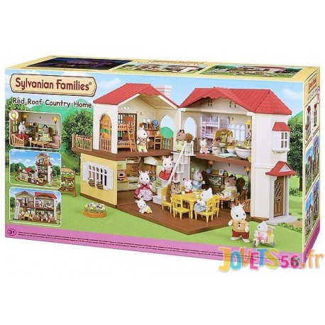 GRANDE MAISON TRADITION ECLAIREE SYLVANIAN NEW - Jouets56.fr - LiloJouets - Magasins jeux et jouets dans Morbihan en Bretagne