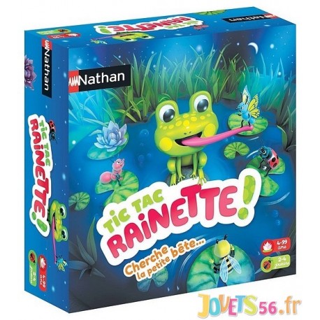 JEU TIC TAC RAINETTE - Jouets56.fr - LiloJouets - Magasins jeux et jouets dans Morbihan en Bretagne
