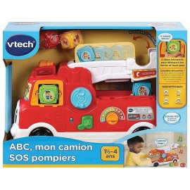 ABC MON CAMION SOS POMPIERS - Jouets56.fr - LiloJouets - Magasins jeux et jouets dans Morbihan en Bretagne