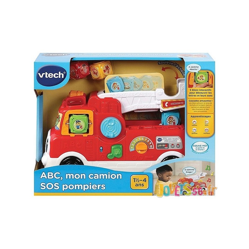 Vtech camion pompier sonore