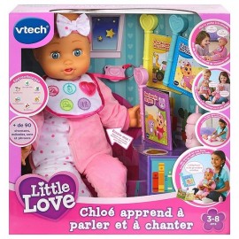POUPON CHLOE APRREND A PARLER ET A CHANTER LITTLE LOVE - Jouets56.fr - LiloJouets - Magasins jeux et jouets dans Morbihan en Bre POUPON CHLOE APRREND A PARLER ET A CHANTER LITTLE LOVE - Jouets56.fr - LiloJouets - Magasins jeux et jouets dans Morbihan en Bre